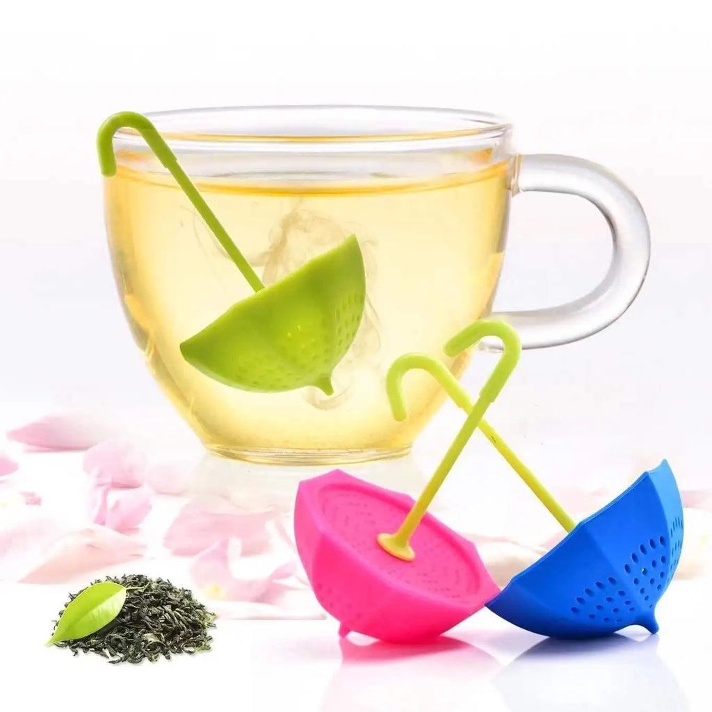 High Quality Silicone Umbrella Tea  Infuser - Rumi Herbal Tea